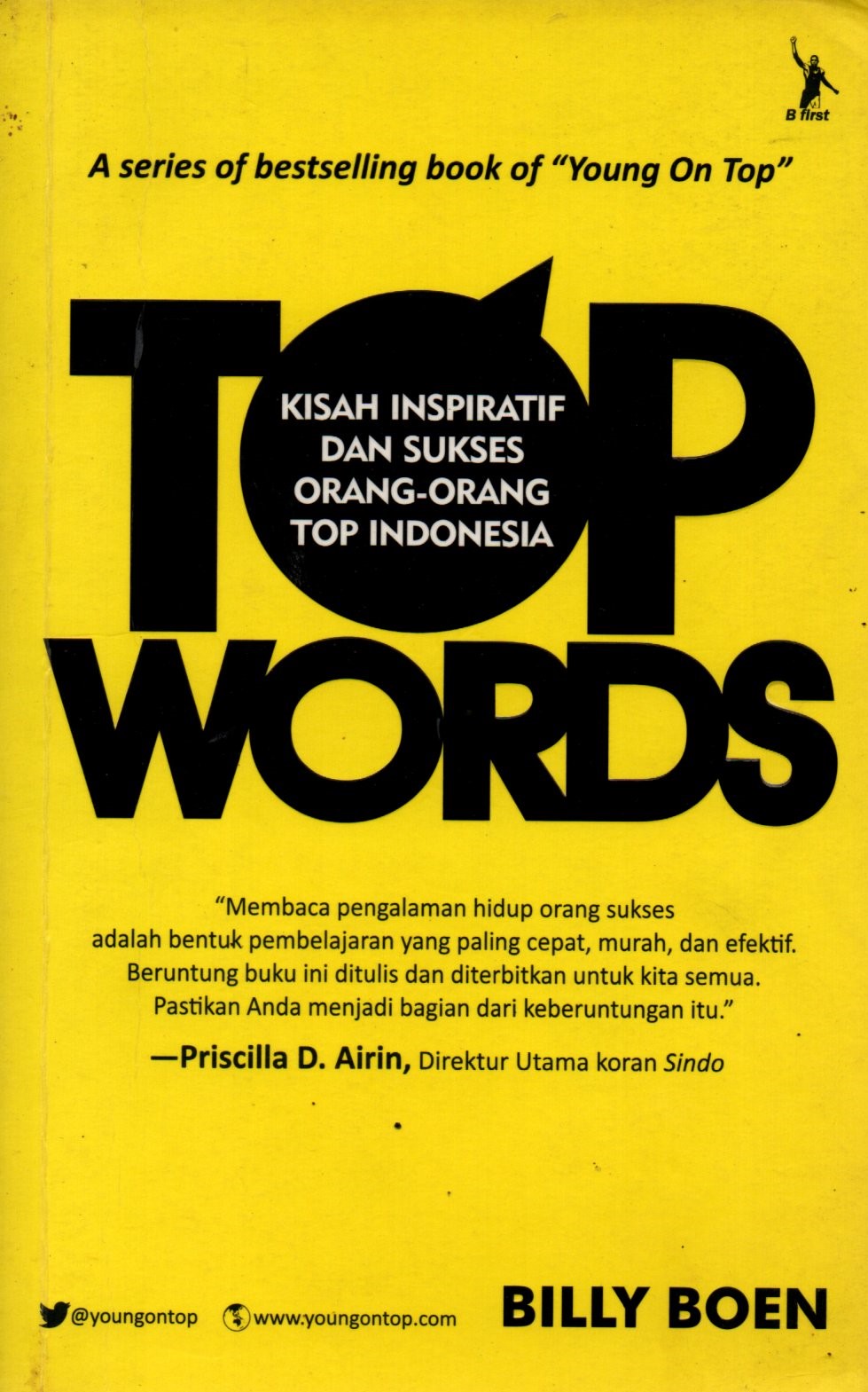 Sampul Top Words / Penyunting: Henry Gerson dan Nurjannah Intan