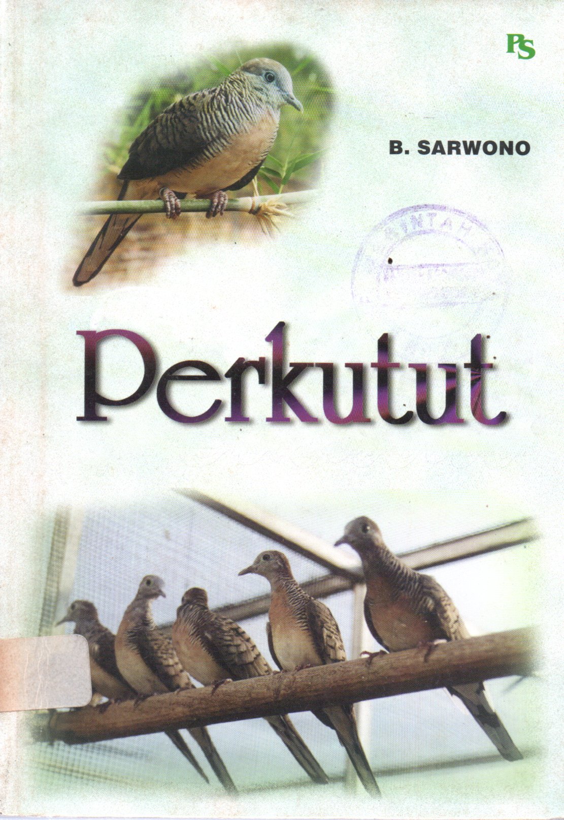 Sampul Perkutut / Ilustrator: J. Sugito