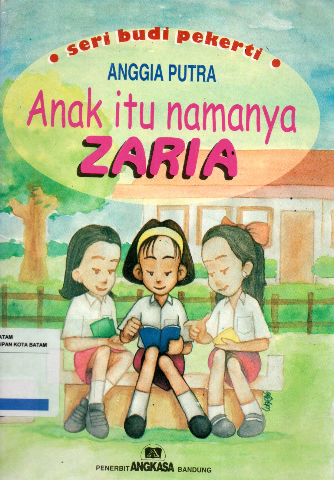 Sampul Anak itu Namanya Zaria