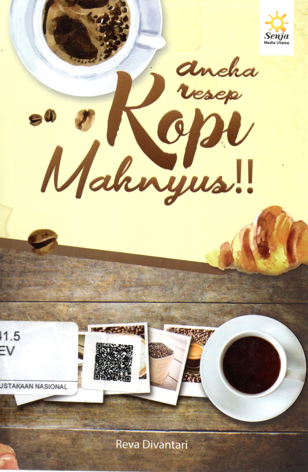 Sampul Aneka Resep Kopi Maknyus / Editor: Intan Dewi Nuraini