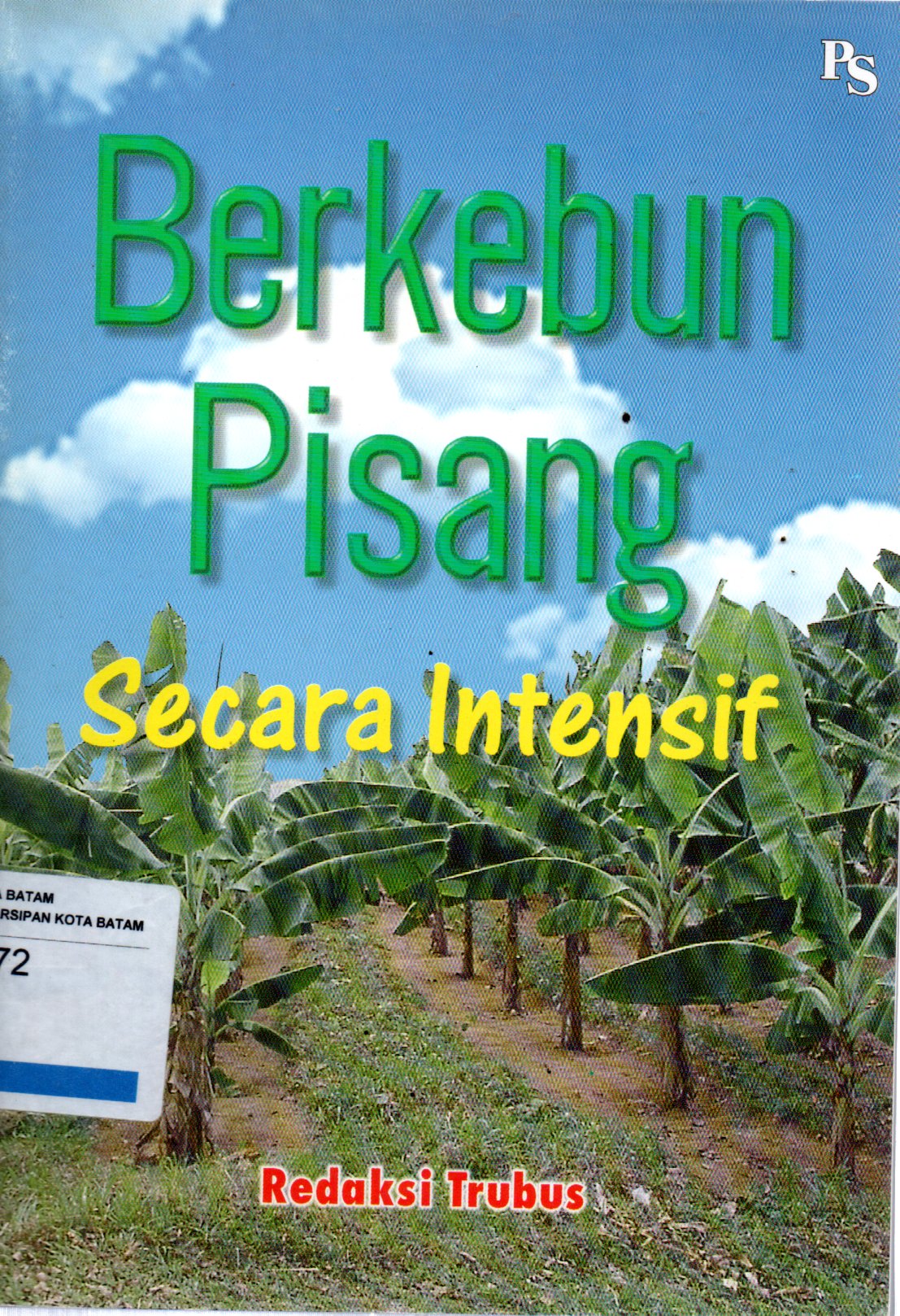 Sampul Berkebun Pisang Secara Intensif