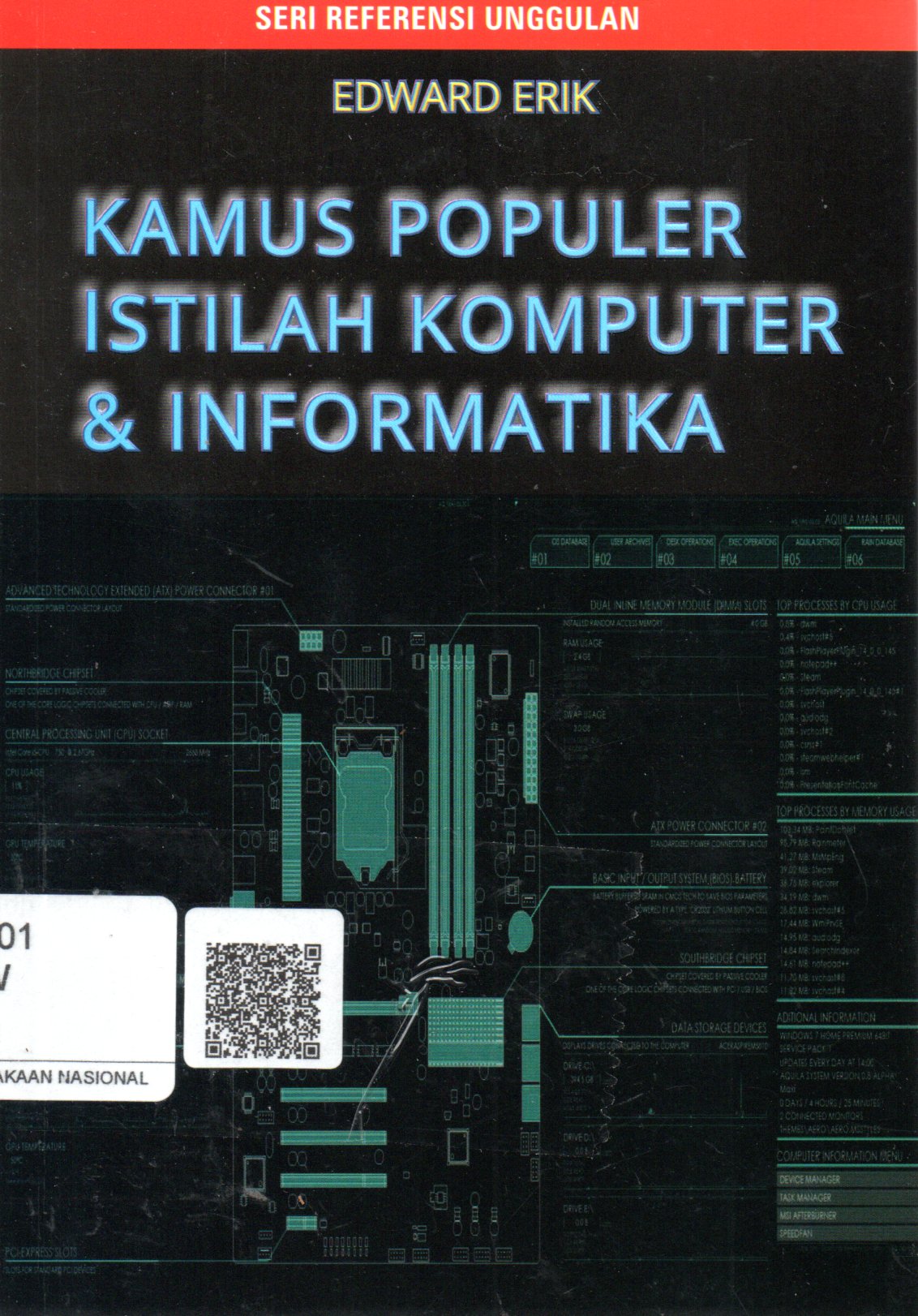 Sampul Kamus Populer Istilah Komputer dan Informatika / Editor: Yulianto