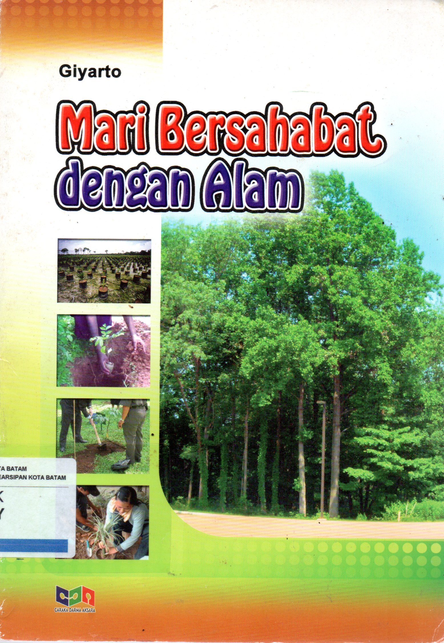 Sampul Mari Bersahabat dengan Alam