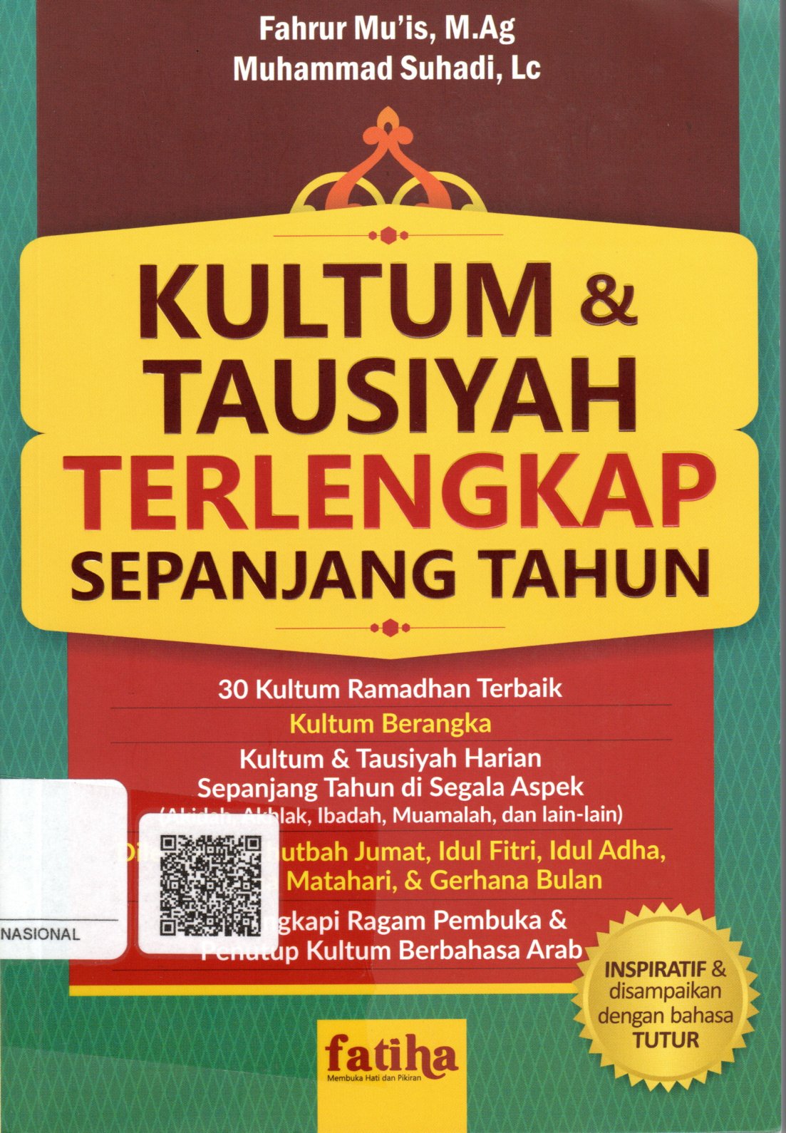 Sampul Kultum dan Tausiyah Terlengkap Sepanjang Tahun / Penyunting: Farvin Sabilla Matin