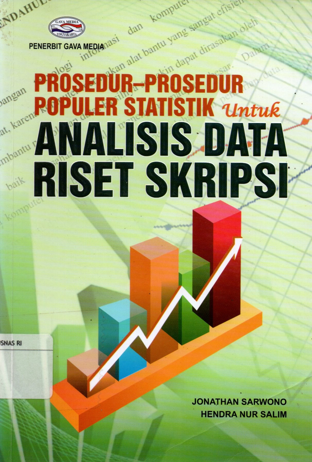 Sampul Prosedur-Prosedur Populer Statistik untuk Analisis Data Riset Skripsi