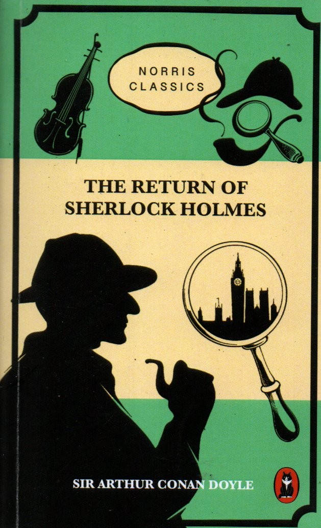 Sampul The Return Of Sherlock Holmes / Editor: Paula Angel