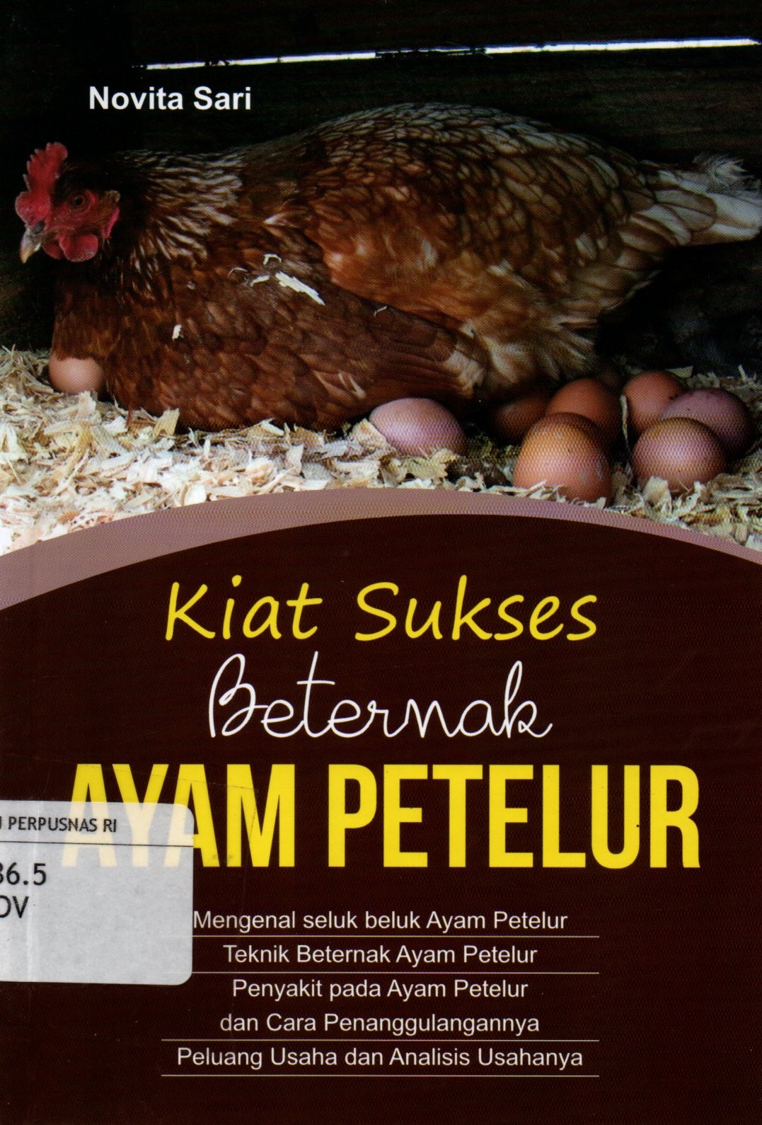 Sampul Kiat Sukses Beternak Ayam Petelur
