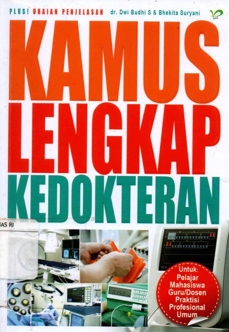 Sampul Kamus Lengkap Kedokteran