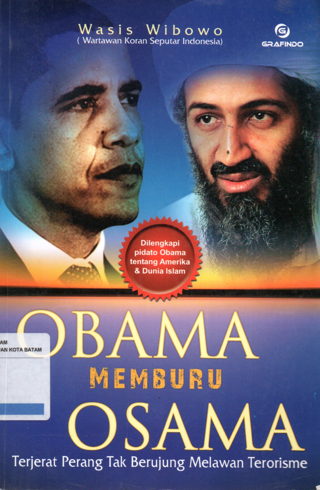 Sampul Obama Memburu Osama :  Terjerat Perang Tak Berujung Melawan Terorisme