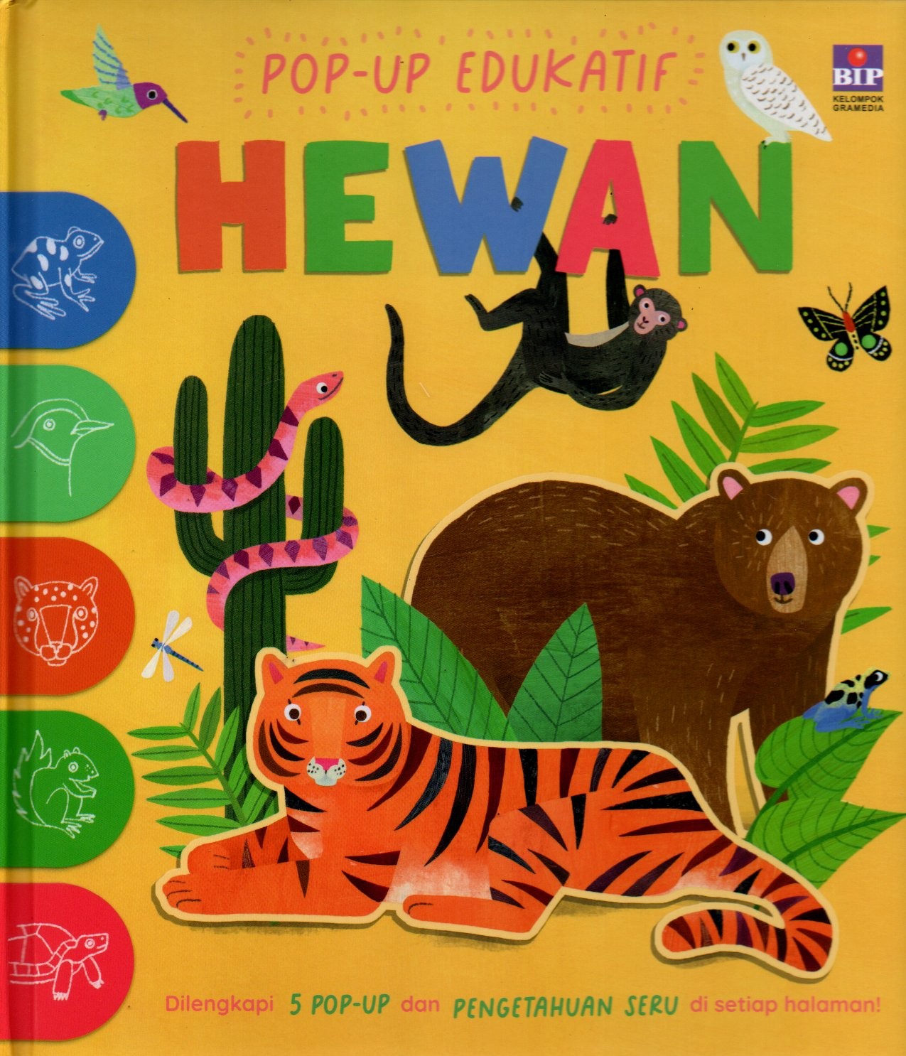 Sampul Pop-Up Edukatif :  Hewan / Editor: Felicia