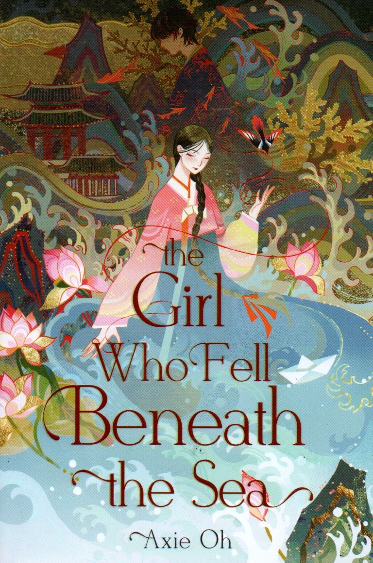 Sampul The Girl Who Fell Beneath The Sea / Penerjemah: Airien Kusumawardani