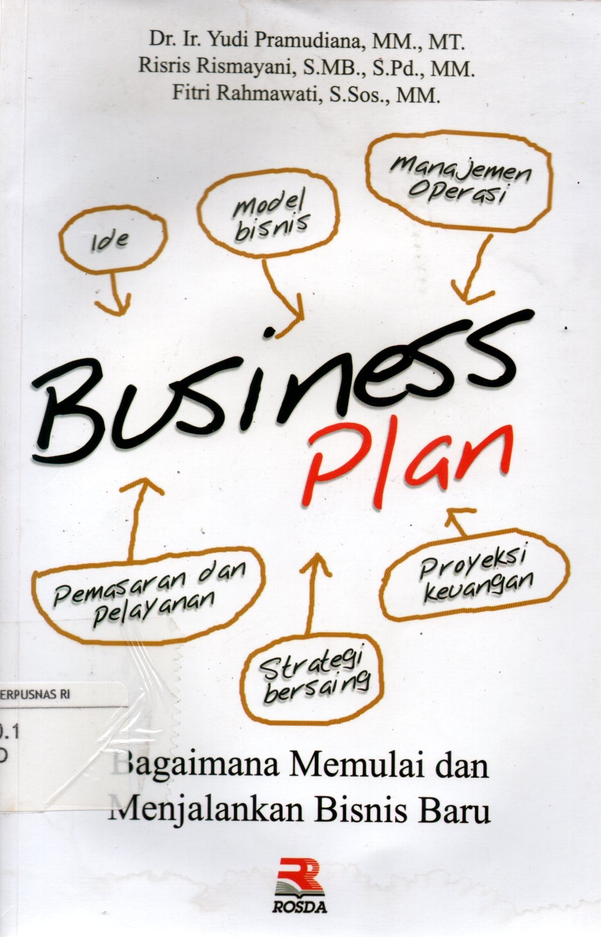 Sampul Business Plan :  Bagaimana Memulai dan Menjalankan Bisnis Baru / Editor: Adriyani Kamsyach