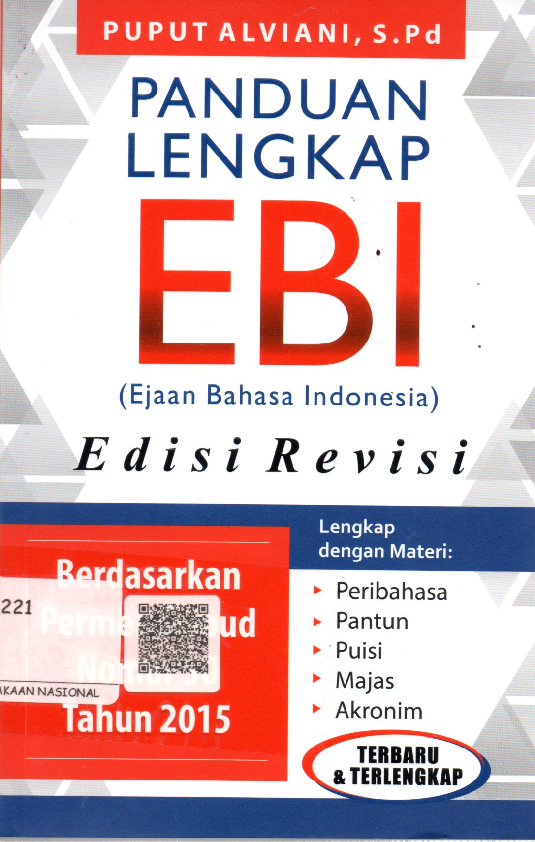 Sampul Panduan Lengkap EBI :  Berdasarkan Permendikbud Nomor 50 tahun 2015