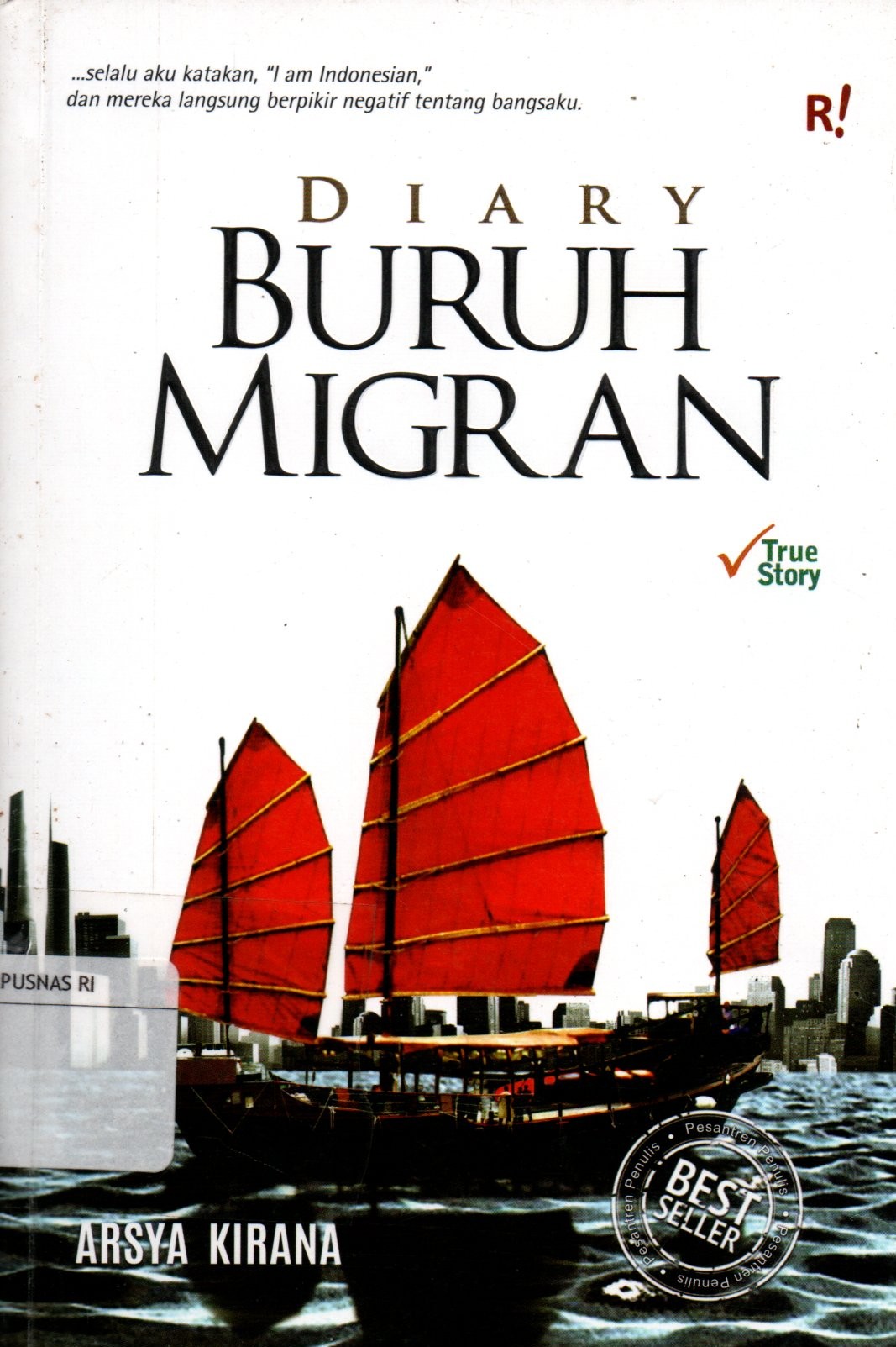 Sampul Diary Buruh Migran / Penyunting: Tim Revive