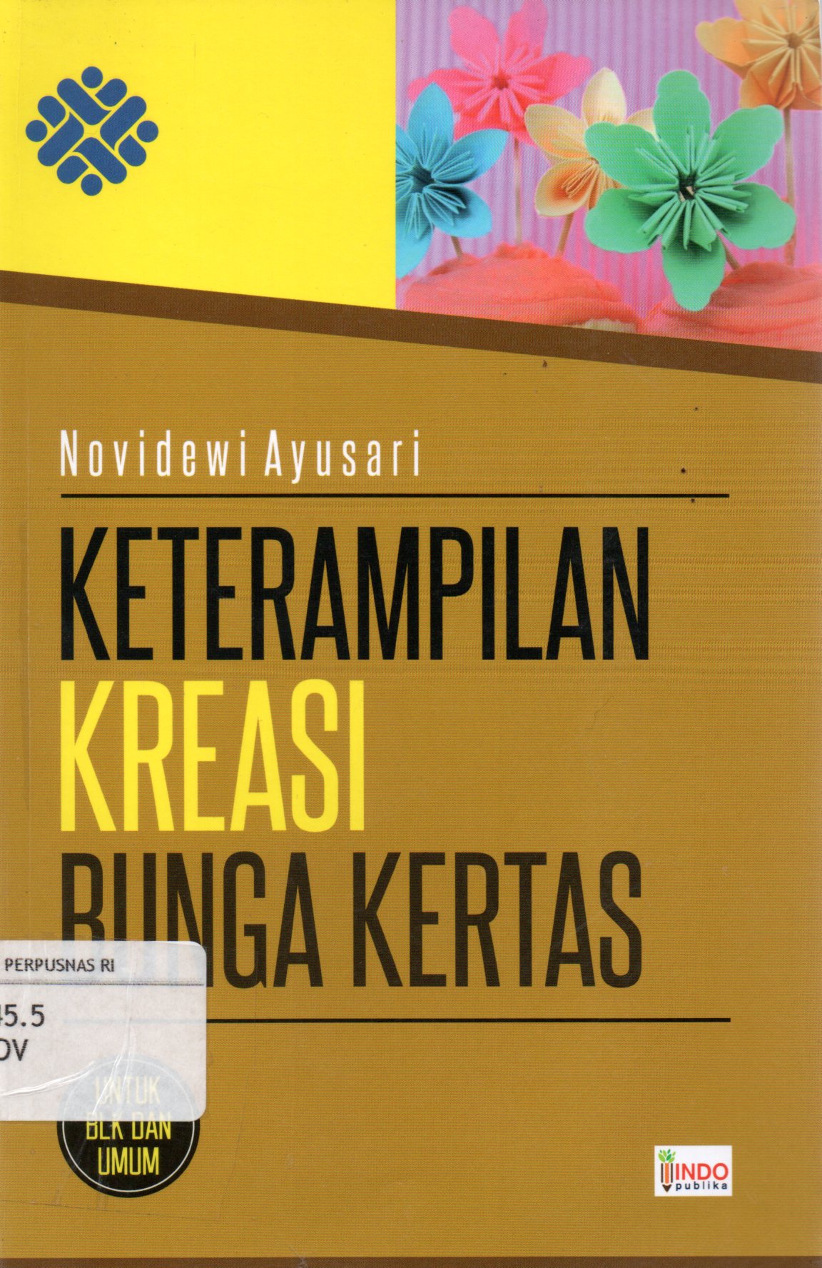 Sampul Keterampilan Kreasi Bunga Kertas
