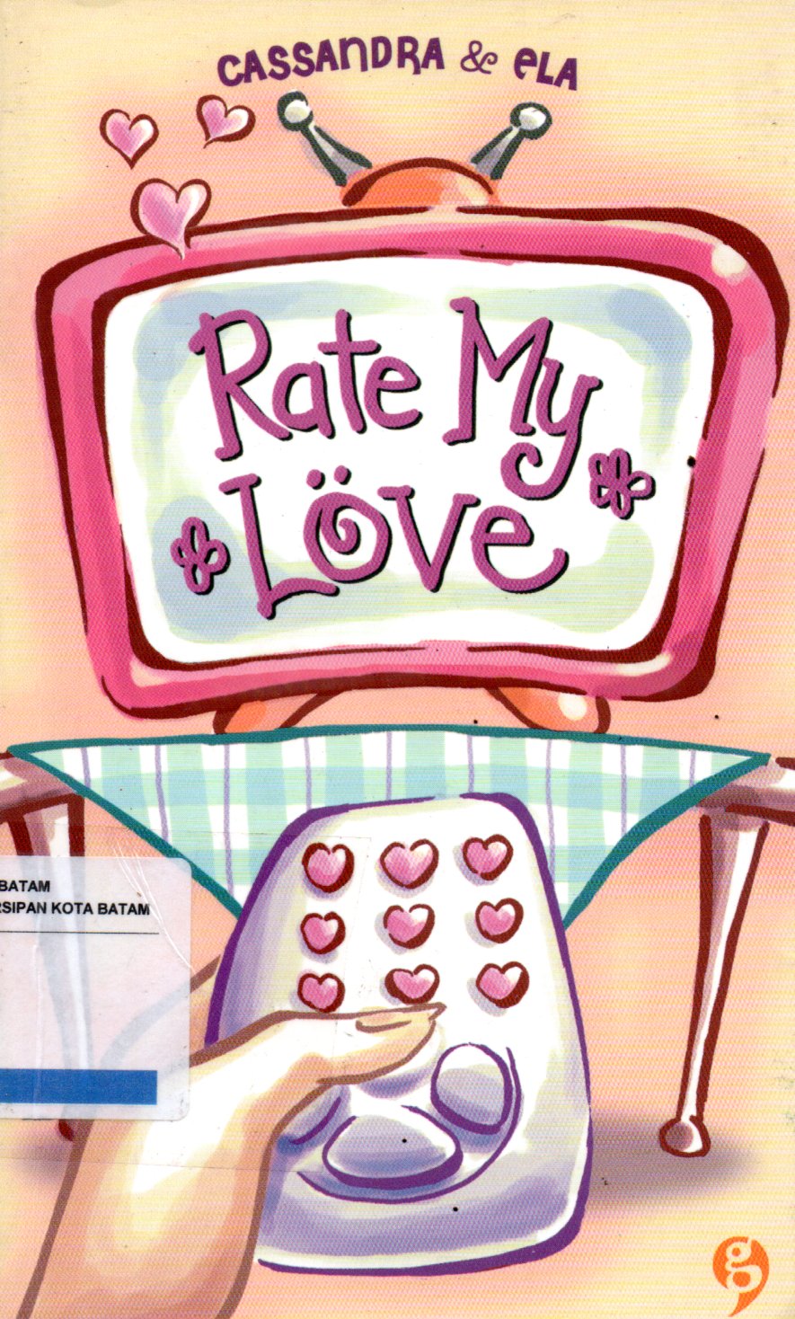 Sampul Rate My Love / Penyunting: Christian Simamora