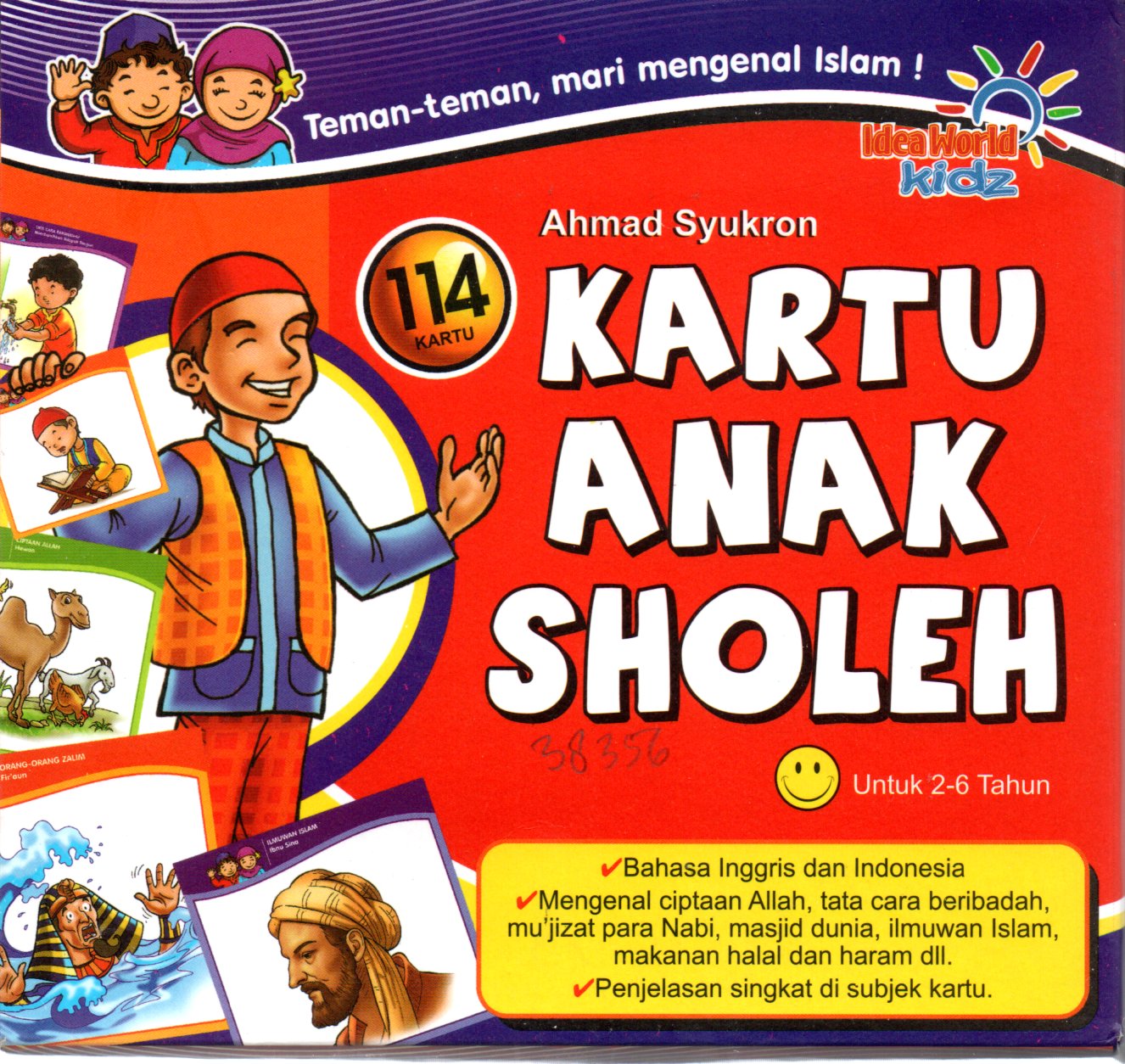 Sampul Kartu Anak Sholeh :  Teman-Teman, Mari Mengenal Islam