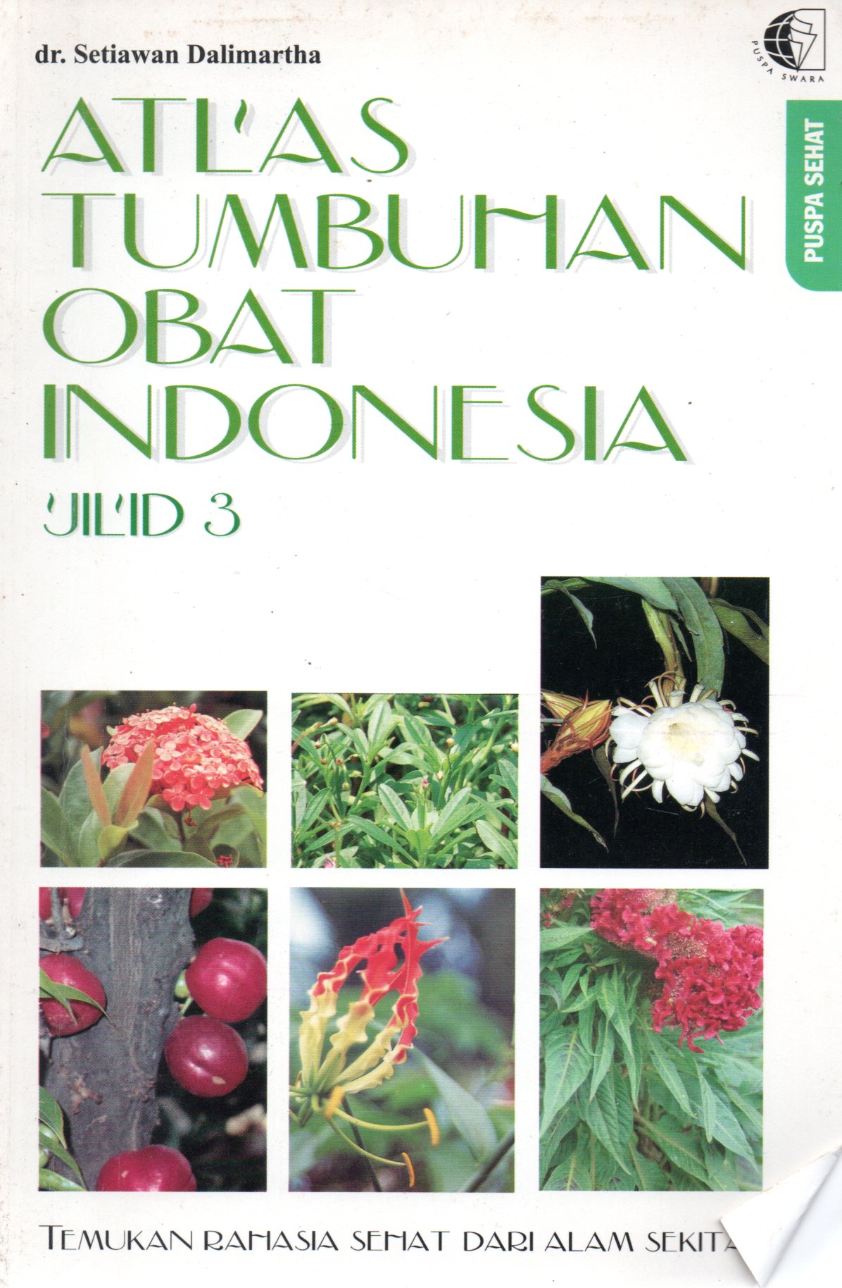 Sampul Atlas Tumbuhan Obat Indonesia