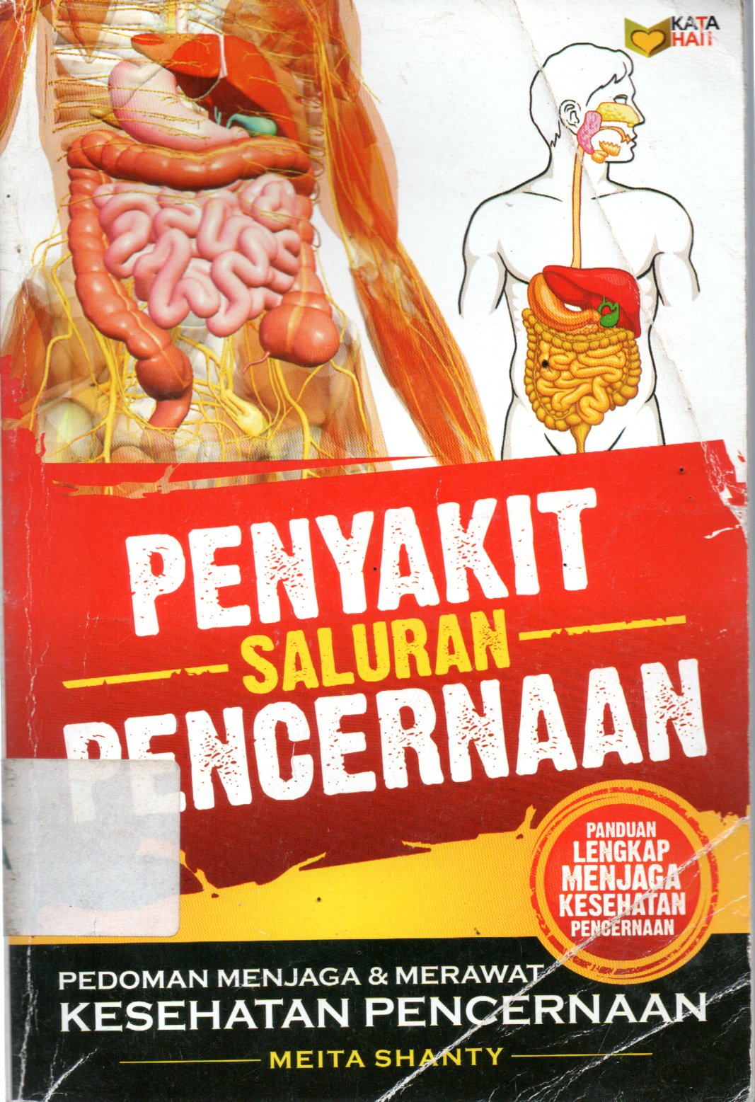 Sampul Penyakit Saluran Pencernaan :  Pedoman Menjaga dan Merawat Kesehatan Pencernaan / Editor: Nur Hidayah