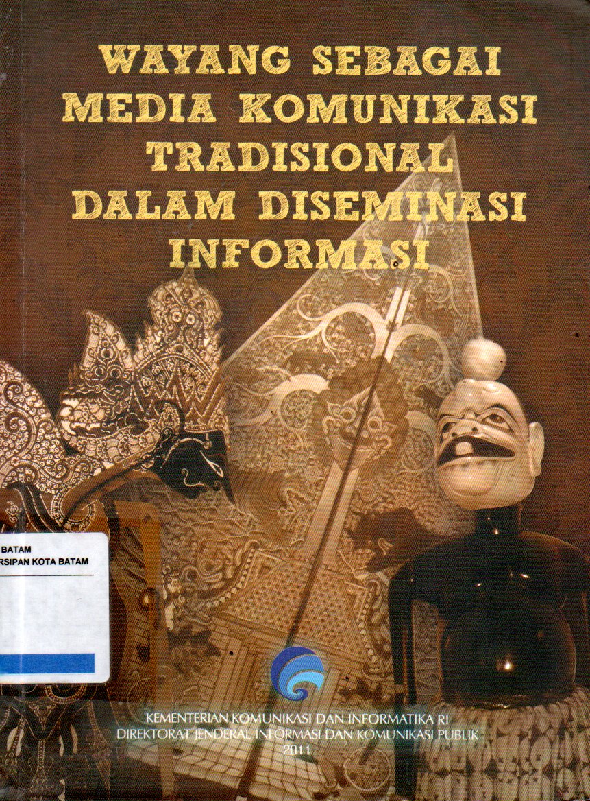 Sampul Wayang sebagai Media Komunikasi Tradisional dalam Diseminasi Informasi