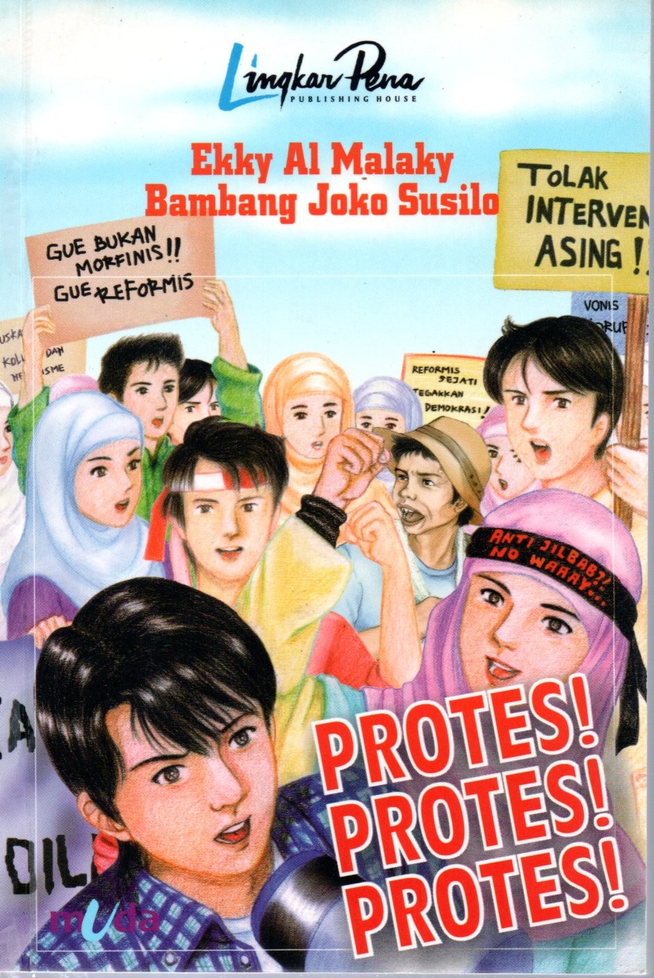 Sampul Protes! Protes! Protes! / Editor: Birulaut