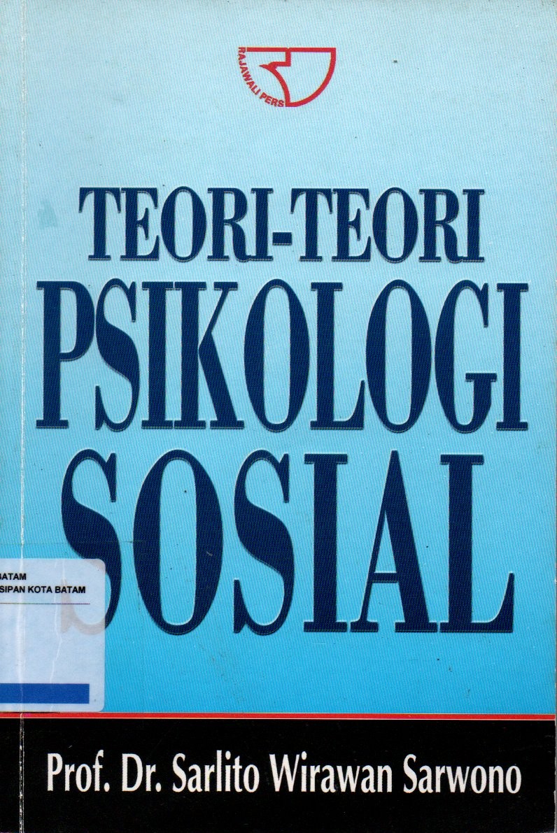 Sampul Teori-Teori Psikologi Sosial / Penyadur: Sarlito Wirawan Sarwono