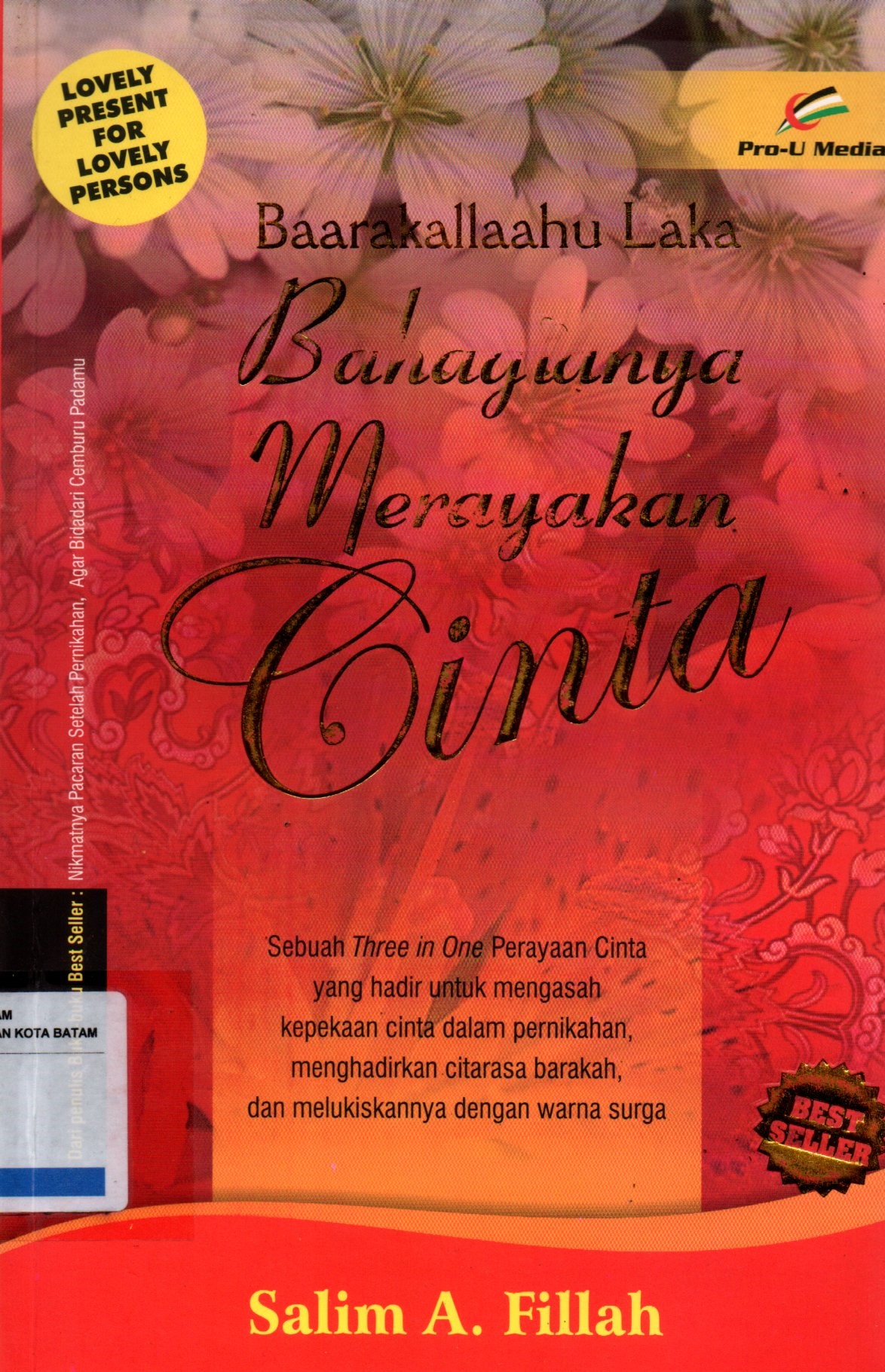 Sampul Baarakallaahu Laka Bahagianya Merayakan Cinta