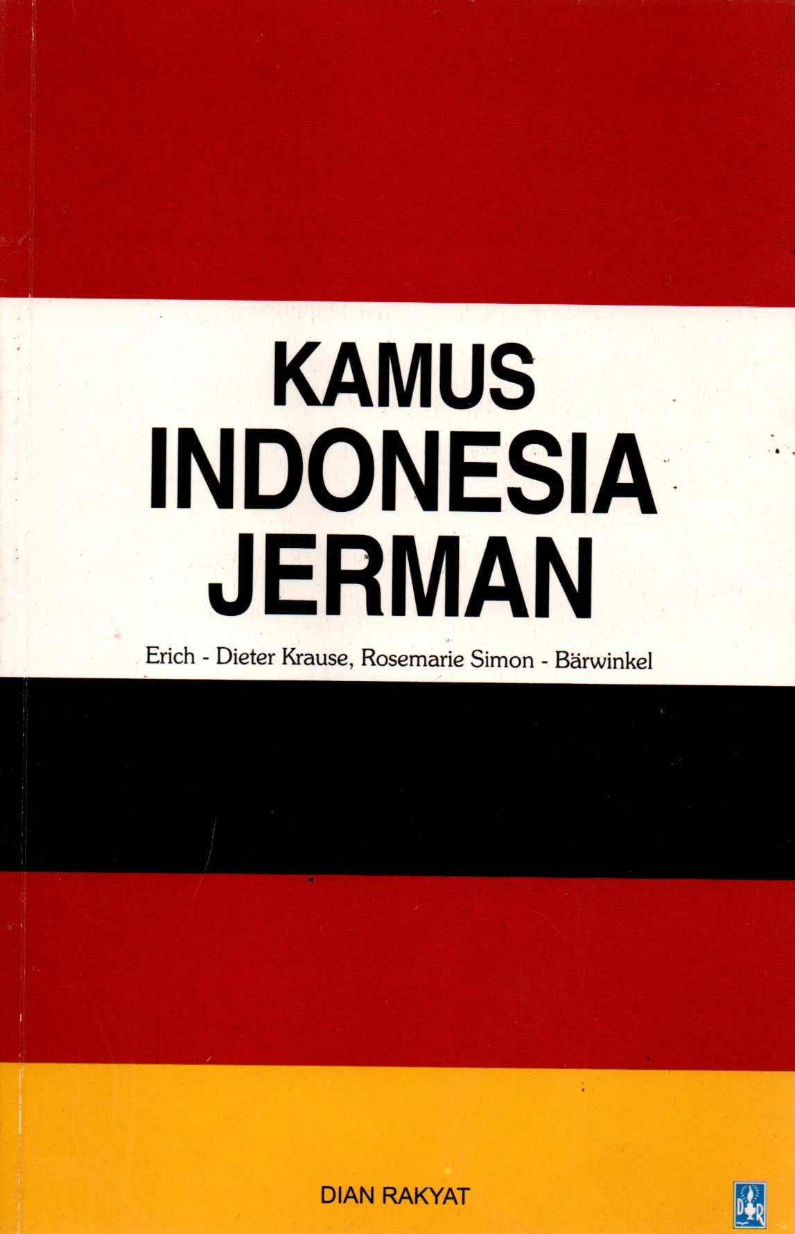 Sampul Kamus Indonesia-Jerman