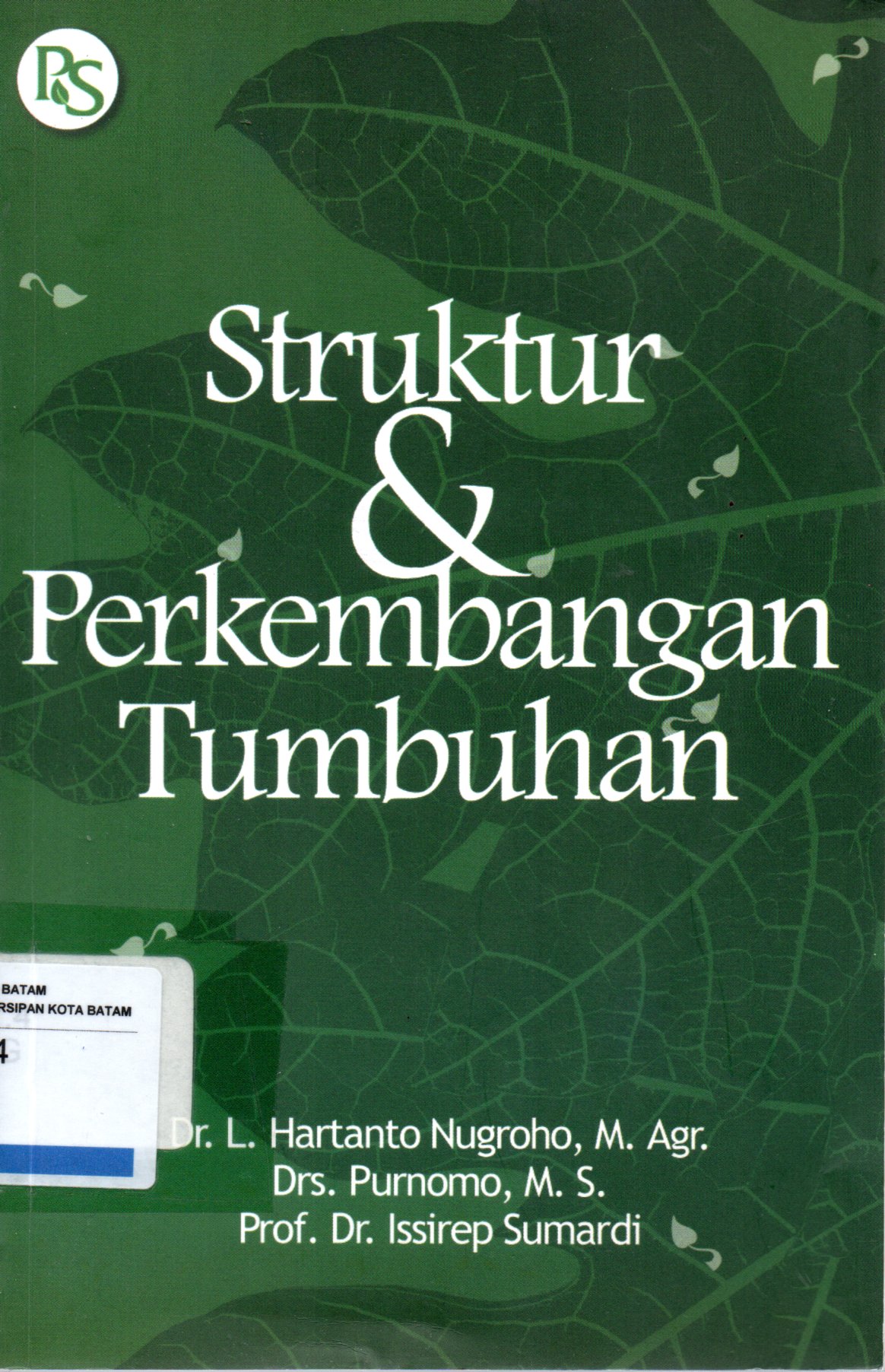 Sampul Struktur dan Perkembangan Tumbuhan