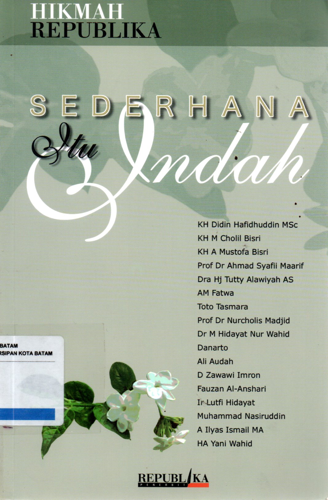 Sampul Sederhana Itu Indah