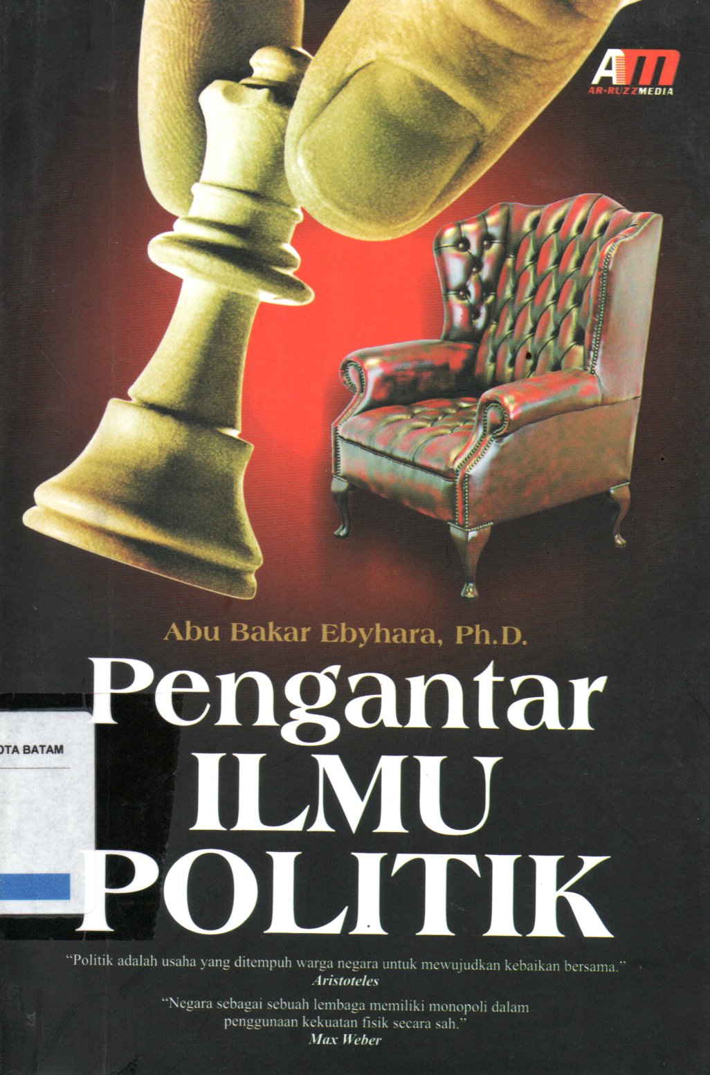 Sampul Pengantar Ilmu Politik / Editor: Meita Sandra