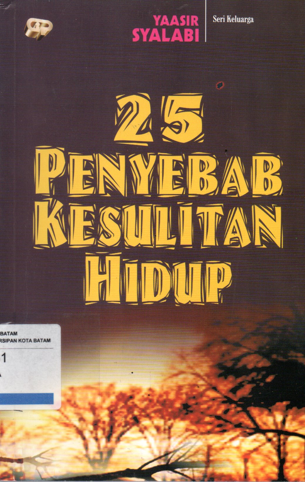 Sampul 25 Penyebab Kesulitan Hidup / Penerjemah: Abdul Hayyie Al Kattani, Budiman Musthafa