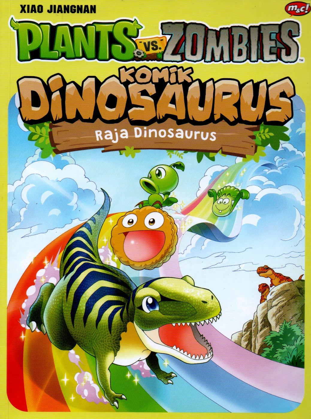 Sampul Plants Vs Zombies :  Komik Dinosaurus (Raja Dinosaurus) / Alih Bahasa: Tifani Yesyifa