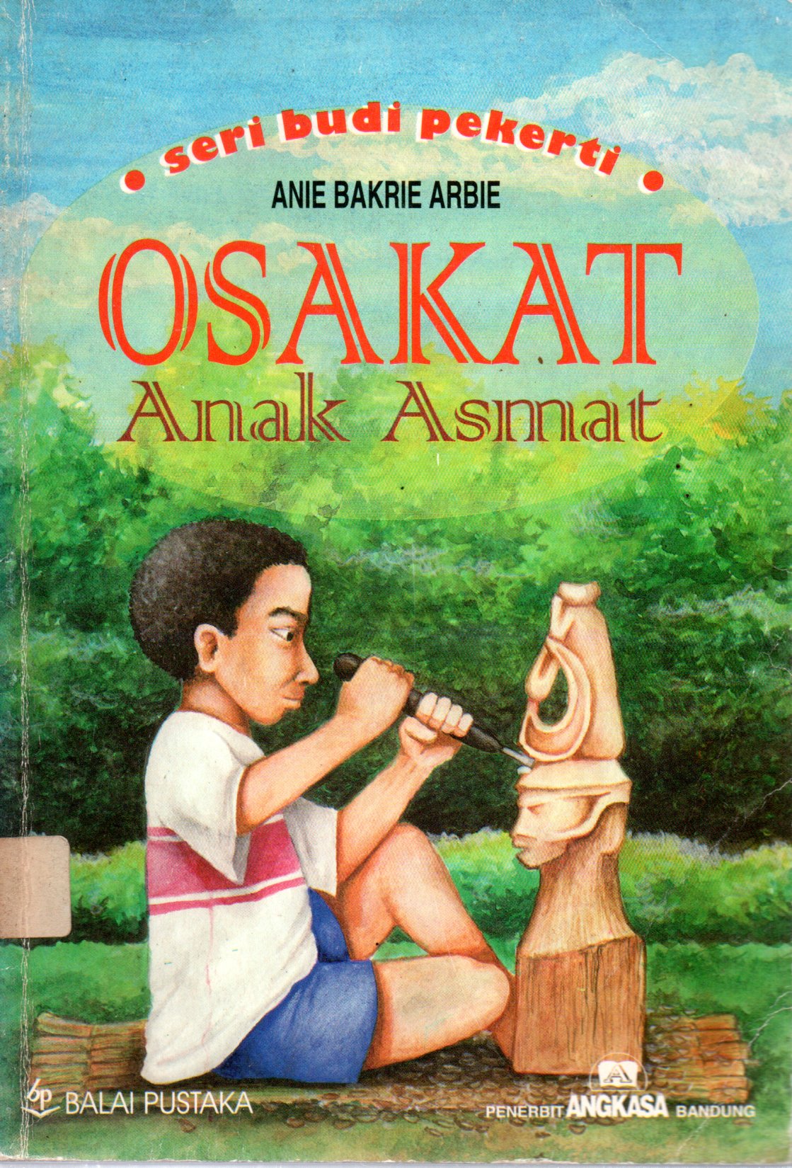 Sampul Osakat Anak Asmat / Ilustrasi: Rachmat SY