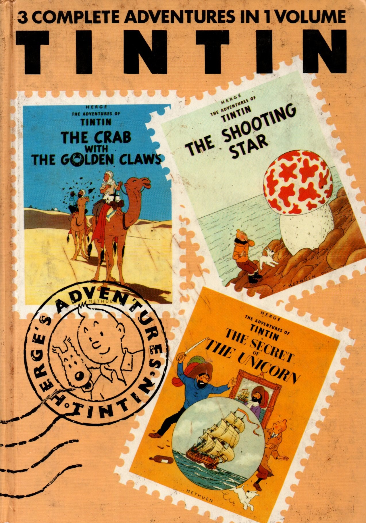 Sampul The Crab with The Golden Claws :  The Adventures Of Tintin