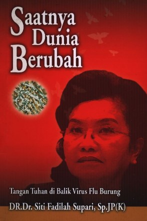 Sampul SAATNYA DUNIA BERUBAH TANGAN TUHAN DI BALIK VIRUS FLU BURUNG