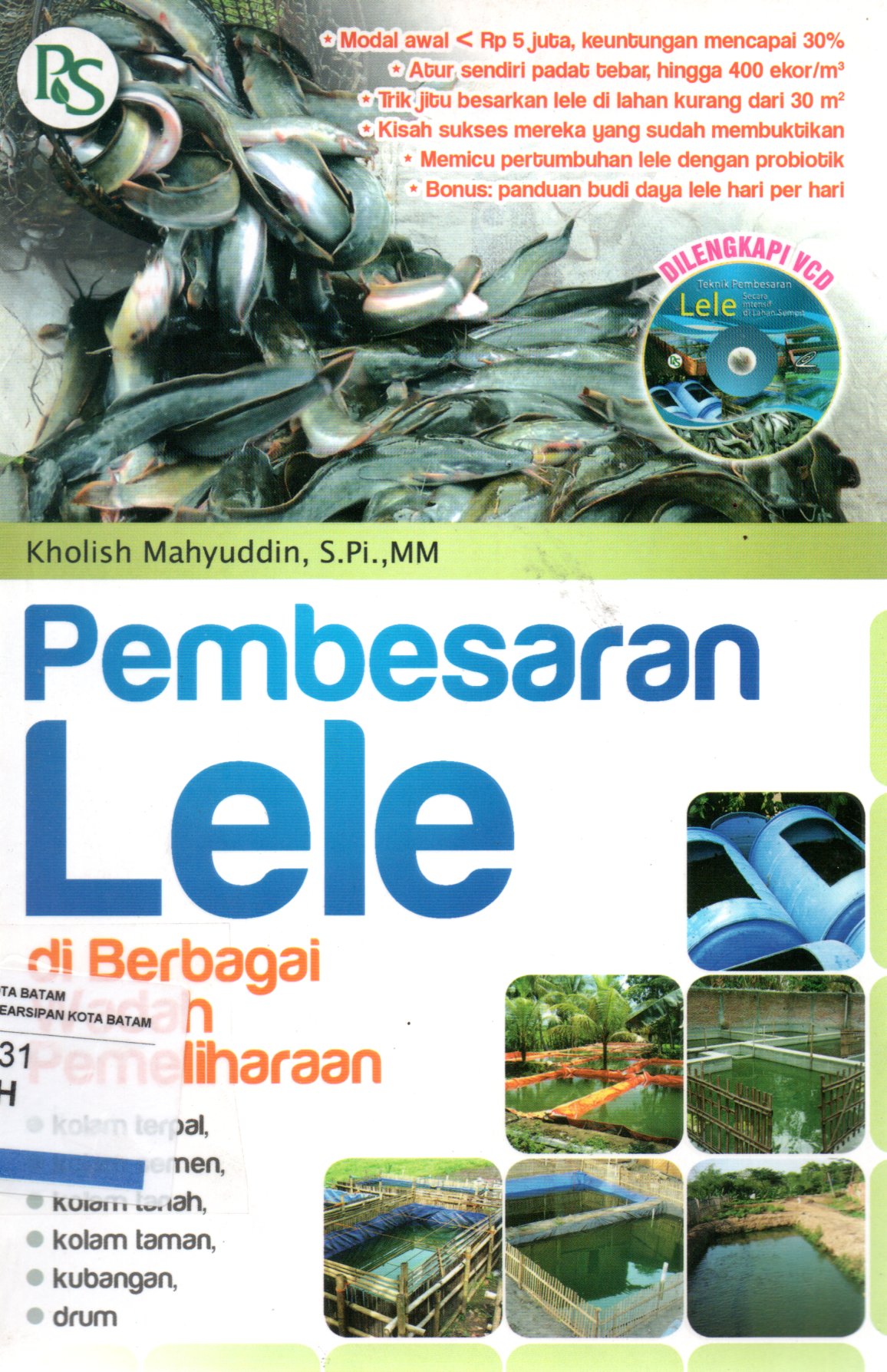 Sampul Pembesaran Lele di Berbagai Wadah Pemeliharaan