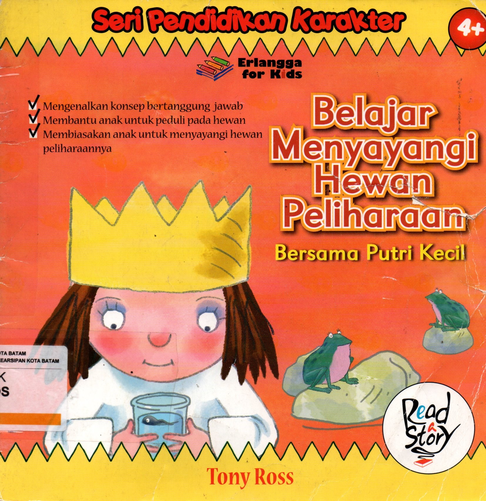 Sampul Belajar Menyayangi Hewan Peliharaan Bersama Putri Kecil / Penerjemah: Devri Barnadi Putera; Editor: Tessa Febiani