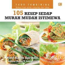Sampul 105 Resep Sedap Murah Mudah Istimewa :  Food Combining Makan Enak Untuk Langsing & Sehat
