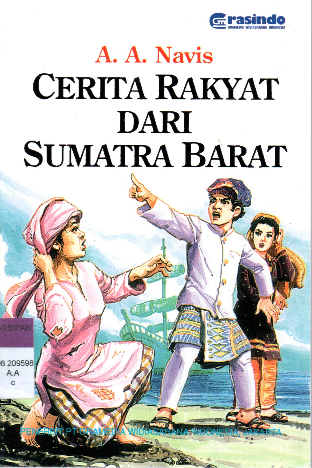 Sampul Cerita Rakyat dari Sumatra Barat