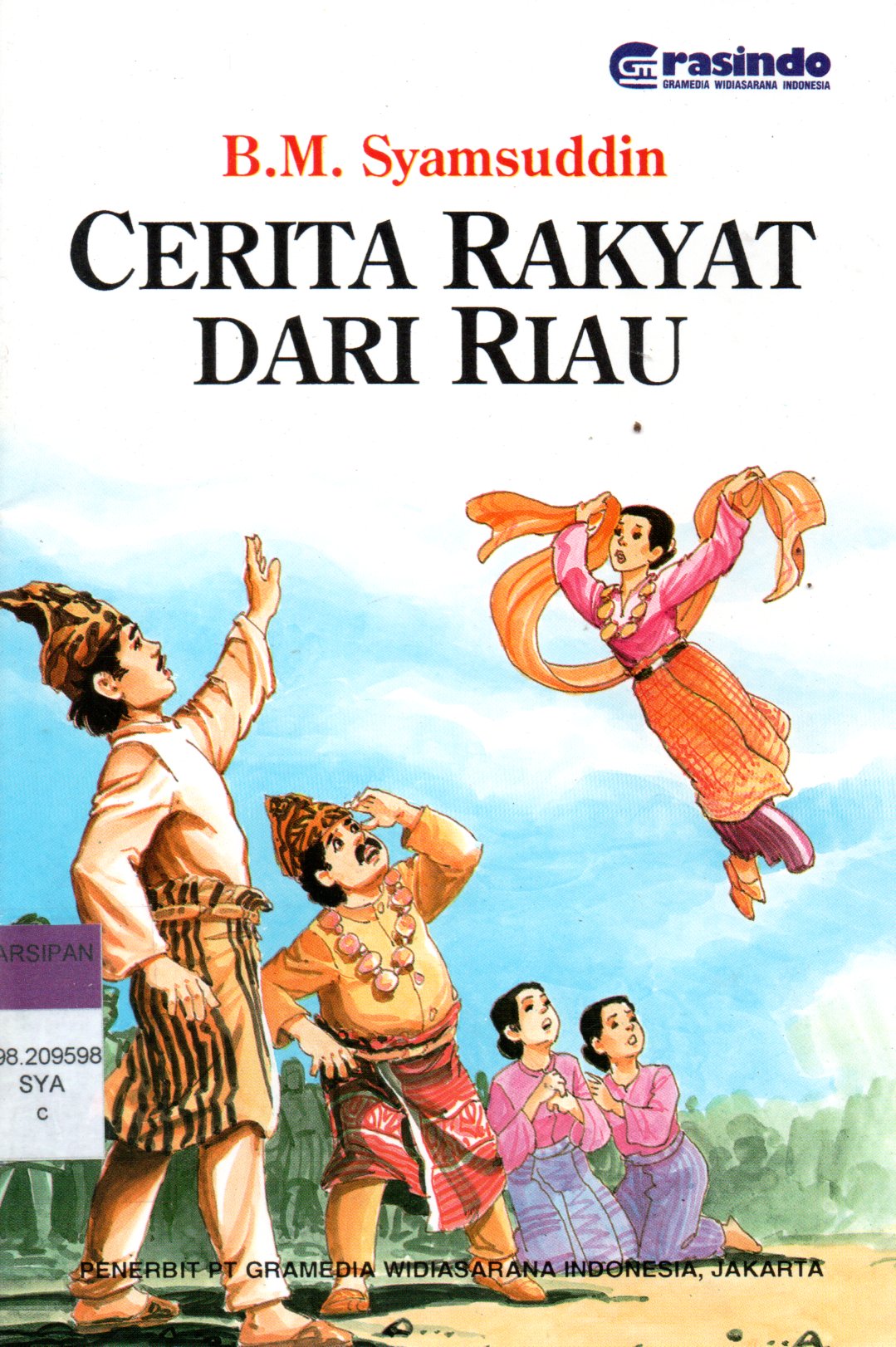 Sampul Cerita Rakyat dari Riau