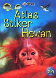 Sampul Atlas Stiker Hewan / Editor: Winny Rachmayanti