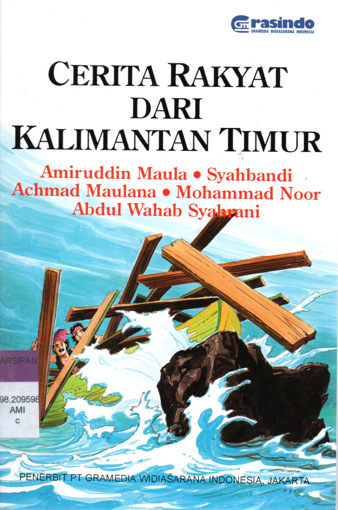 Sampul Cerita Rakyat Dari Kalimantan Timur