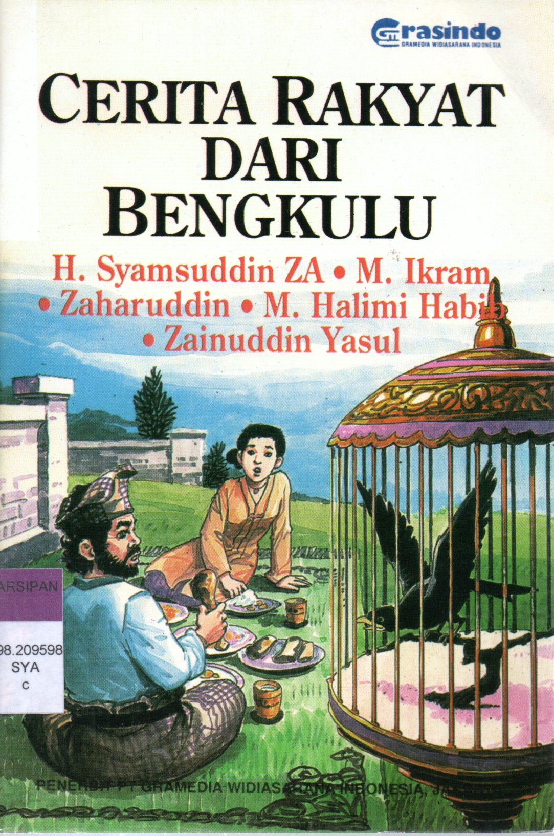 Sampul Cerita Rakyat dari Bengkulu