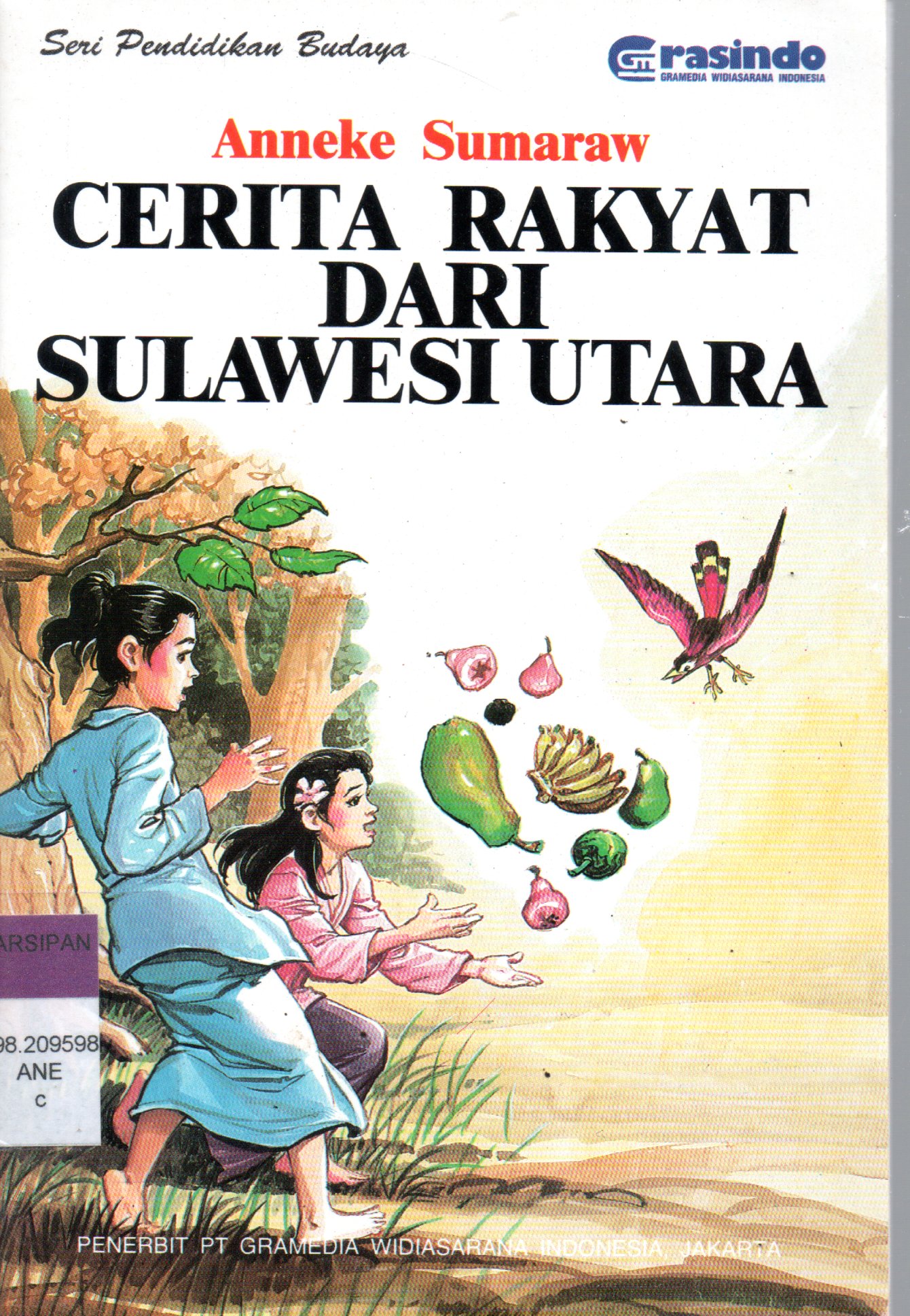 Sampul Cerita Rakyat dari Sulawesi Utara