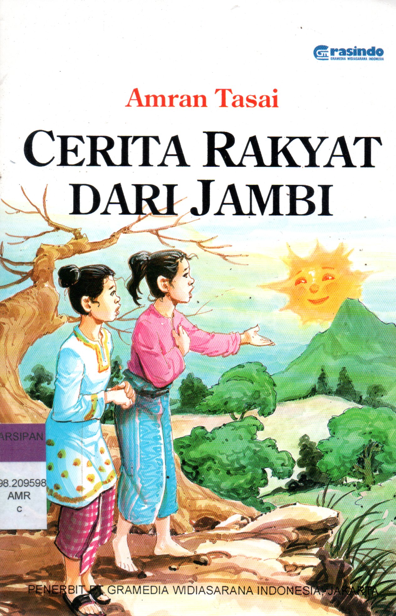 Sampul Cerita Rakyat dari Jambi