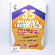 Sampul 35 Kesalahan Entrepreneur Dan Bagaimana Memperbaikinya