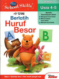 Sampul Berlatih Huruf Besar Usia 4 - 5 Tahun
