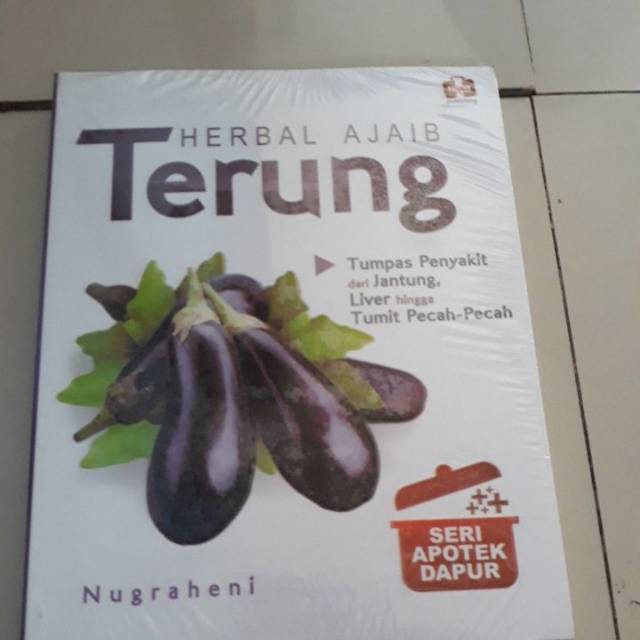 Sampul Seri Apotek Dapur : Herbal Ajaib  Terung