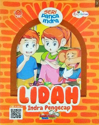 Sampul Komik Sains Bocah Pintar :  Lidah - Indra Pengecap / SmartKids Studio